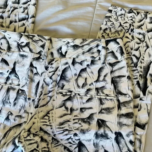 Helmut Lang linen blend print pants - Picture 8 of 10